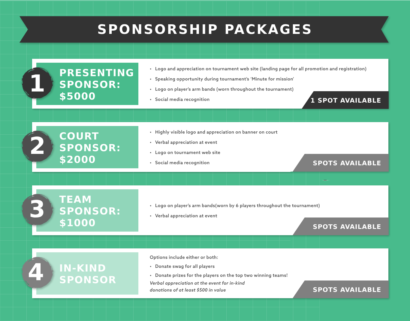 Sponsor Packages